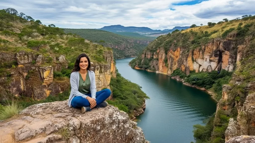 Os cânions do Lago de Furnas